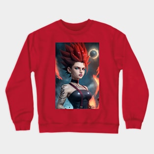 Red Crewneck Sweatshirt